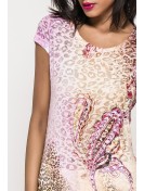 t-shirt burn out Arabesques