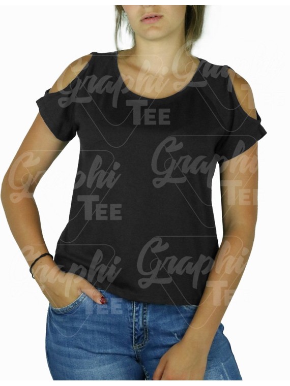 T-shirt femme col U