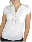 Dream catcher - T-shirt femme Col V