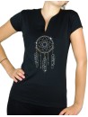 Dream catcher - T-shirt femme Col V