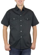 Chemise empiècement western homme MC