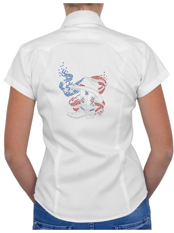 American boot - western country shirt