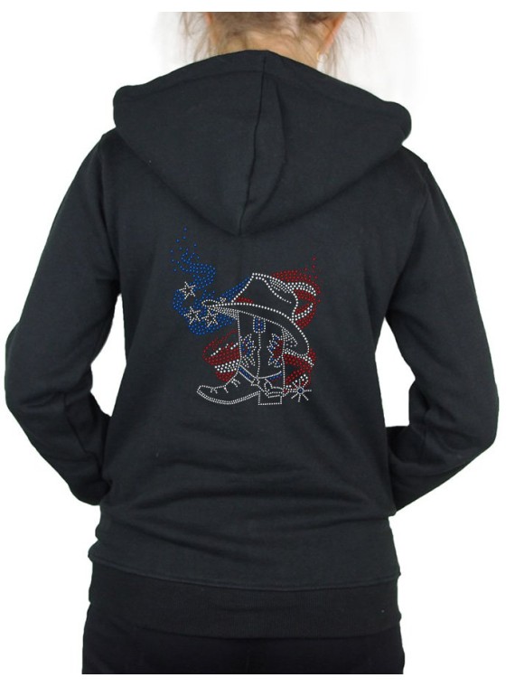 American boot - Hooded women's jacket