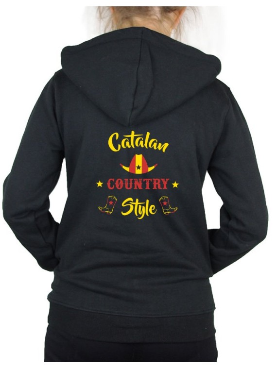 Catalan Country Style - Hooded women's jacket