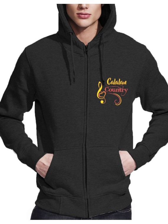 American boot - Man zip-up hoody