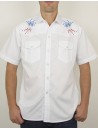 American boot - man western shirt