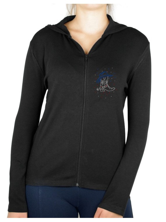 American Boot - Women's light jacket hooded