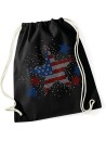 sac à dos impression strass étoile USA