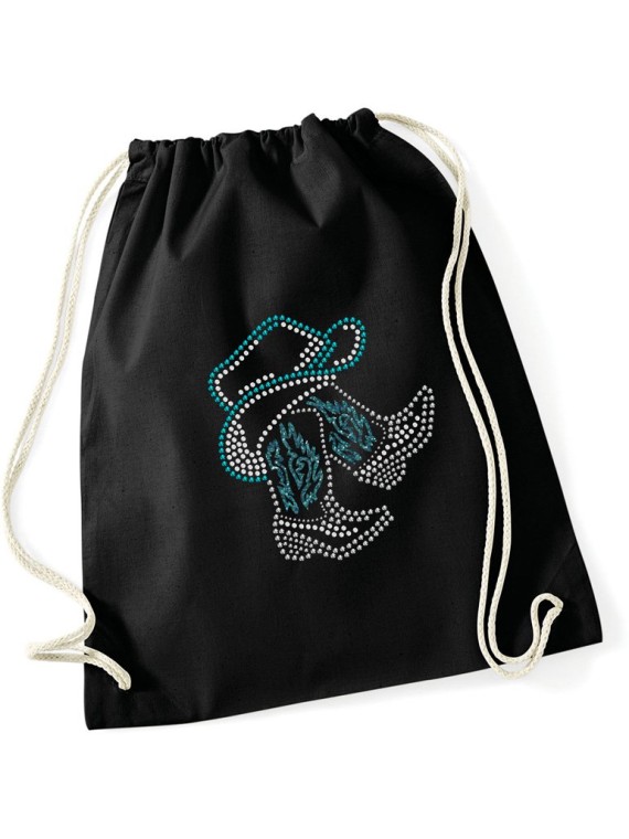 Canvas backpack - Boots under hat