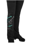 pantalon strass guitare country