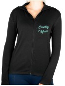 Arabesque guitar- Women's light jacket hooded