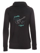 Guitar arabesque - Lady zipped sweat