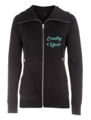 Guitar arabesque - Lady zipped sweat