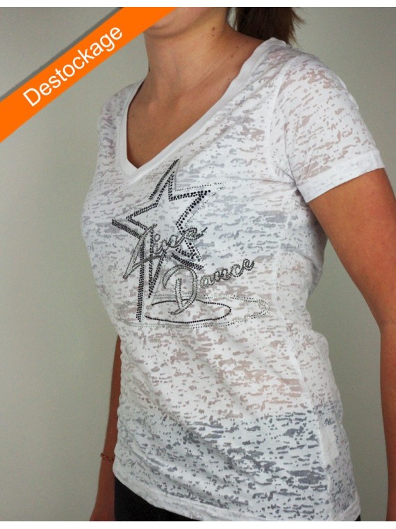 Line dance Floor - burn out mint