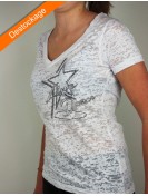 Line dance Floor - burn out mint