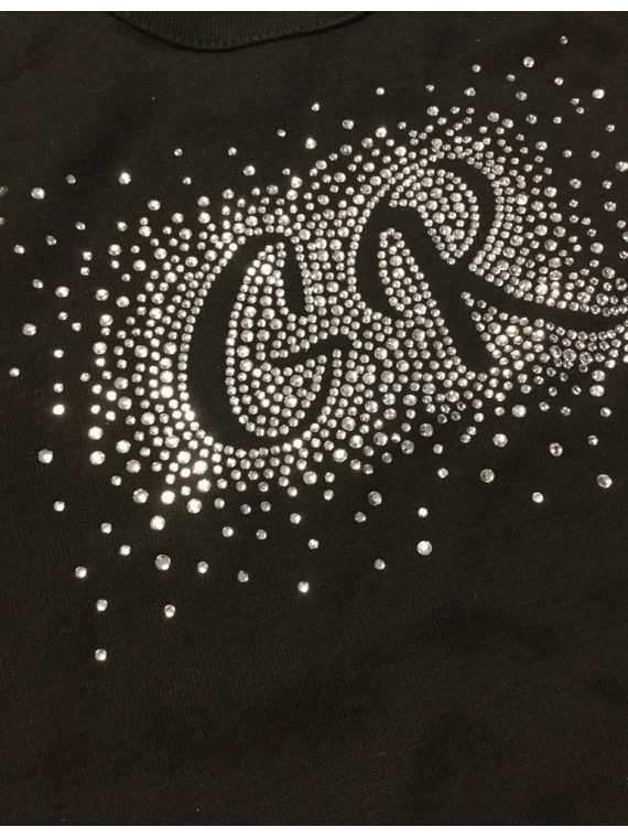 Débardeur marcel ENFANT motif GR strass