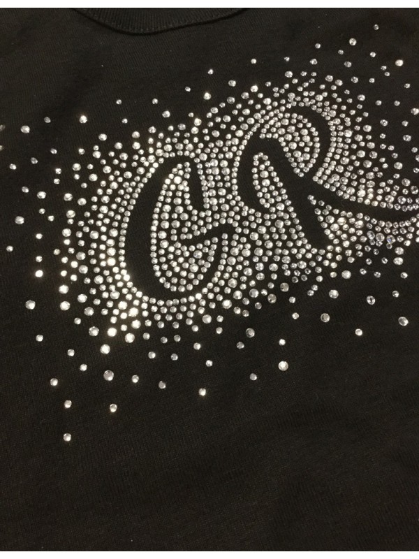 MARCEL CHILD tank top GR rhinestone pattern