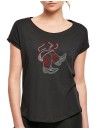 rhinestone dream catcher- Lady tee shirt 