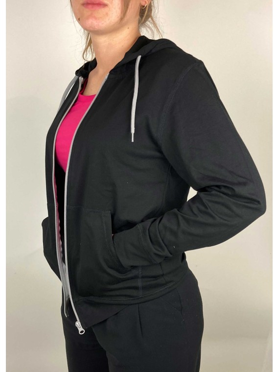 LIGHT HOODED COOTON JACKET