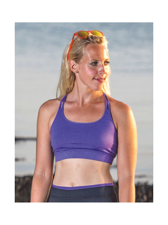 Brassière dos croisé