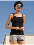 Short retro femme gris