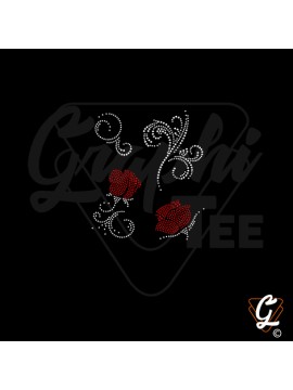 Transfert thermocollant  planche rose