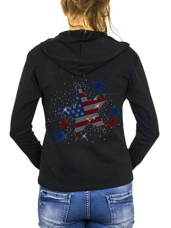 Star USA  light hooded jacket