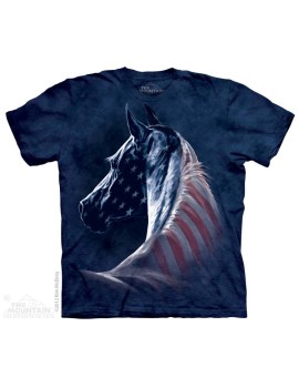 Patriotic Horse -T-shirt...