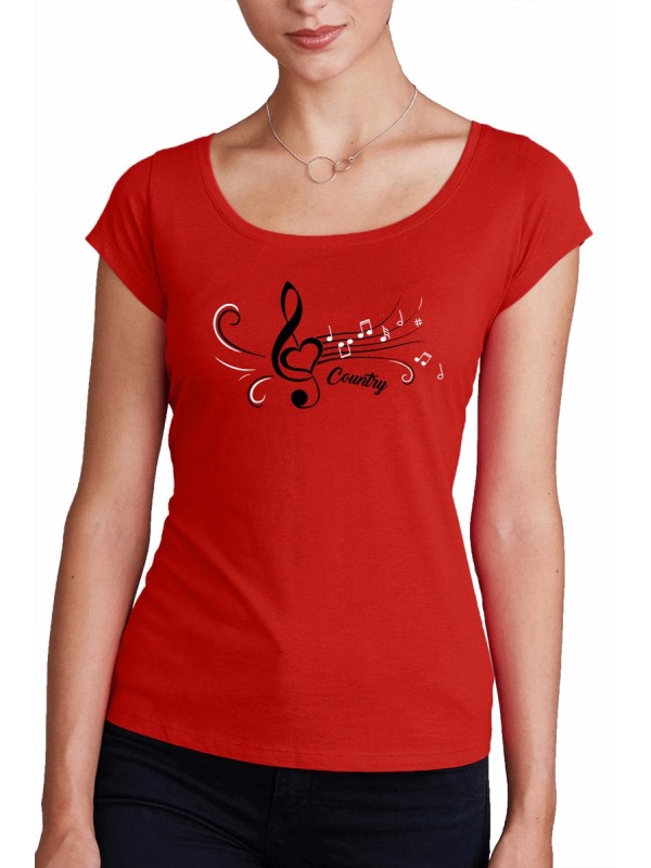 T-shirt COL BATEAU CLE DE SOL