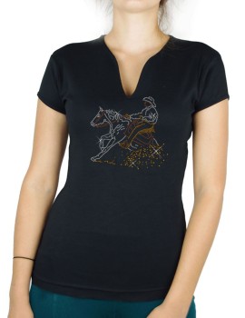 Reining -  Women's V-Neck T-shirt