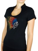 Chef Indien - T-shirt femme Col Omega