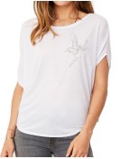 Envol De Fée - T-shirt femme Manches Chauve Souris