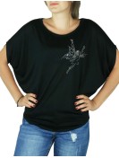 Envol De Fée - T-shirt femme Manches Chauve Souris
