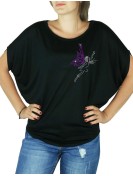 Envol De Fée - T-shirt femme Manches Chauve Souris