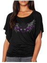 Chapeau Ailés - T-shirt femme Manches Papillon