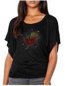 Petite Danseuse - T-shirt femme Manches Papillon