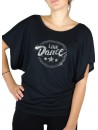 Macaron Line Dance Epuré - T-shirt femme Manches Papillon
