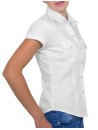 Chemise Femme Manches Courtes Unis