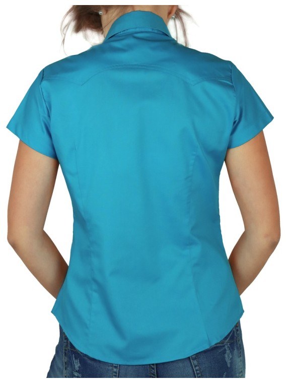 Chemise Femme Manches Courtes Unis