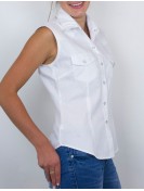 Chemise Femme Sans Manche Uni
