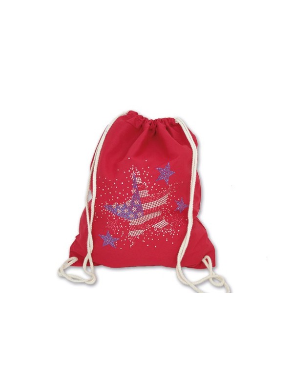 sac à dos impression strass étoile USA