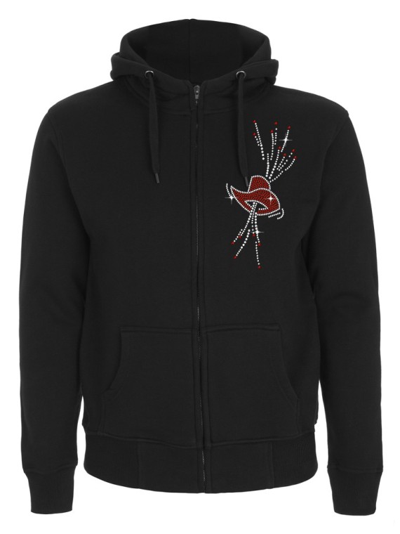 Santiags & Chapeau -Men's Hooded Jacket