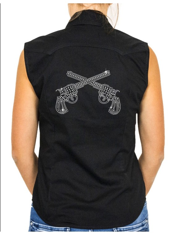 Madison Revolver - Chemise Femme Sans Manche