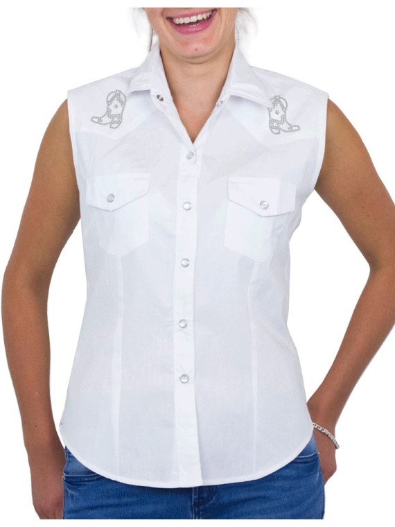 Madison Revolver - Chemise Femme Sans Manche