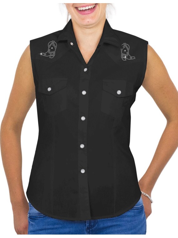 Madison Revolver - Chemise Femme Sans Manche