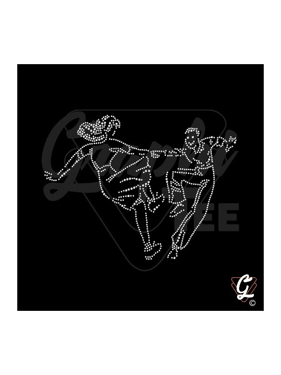 Couple de danseur swing