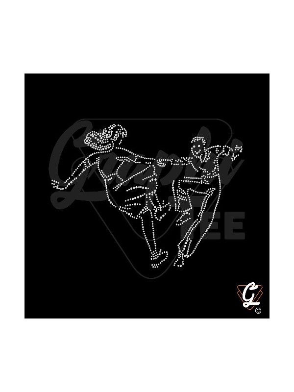 Couple de danseur swing