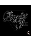 Couple de danseur swing