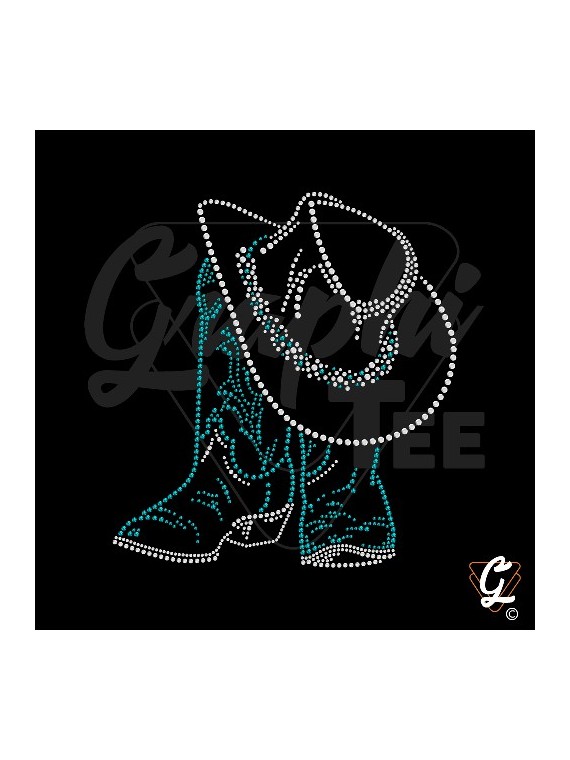 Cowboy boots and hat
