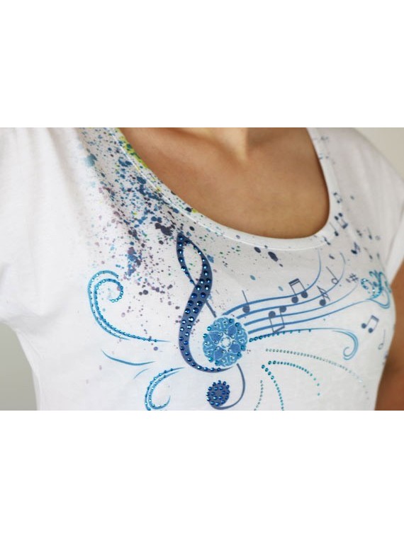 T-shirt collection graphi-tee clef de sol